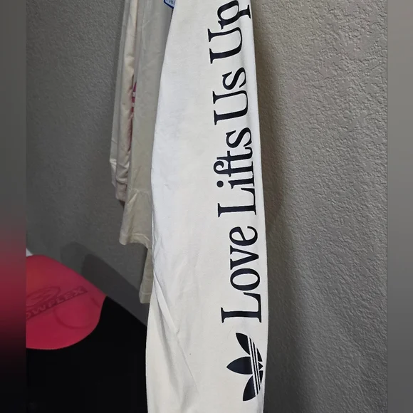 Adidas "Love Lifts Us Up" Long Sleeve Shirt - Picture 6 of 11